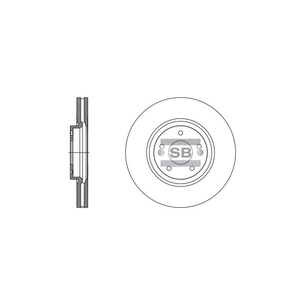 Гальмівний диск HI-Q SD1132 зображення 1
