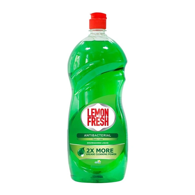 Засіб для ручного миття посуду Lemon Fresh Лайм 1.5 л (4820167000042) - зображення 1