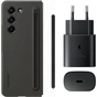 Чeхол-накладка Samsung Slim Cover with Pen & TA 25W для Samsung Galaxy Fold 5 SM-F946 Black (EF-OF94KKBEGWW) - уменьшенное изображение 1