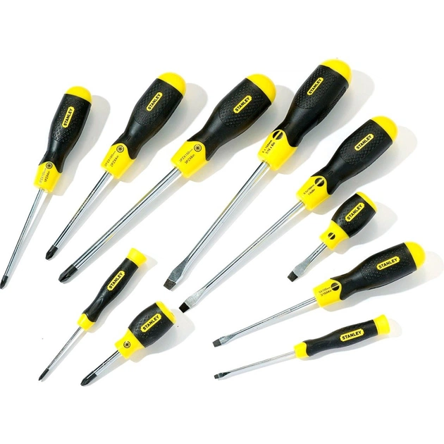 Набір викруток Stanley CUSHION GRIP 10 шт. (2-65-014) - зображення 1