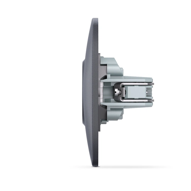 Розетка Videx BINERA 1ая черн (VF-BNSK1-BG) - зображення 3