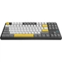 Клавіатура Ajazz AK870 V2 Flying Fish Switch USB UA Black/Grey/Yellow (AK870-V2-FF-BGY) - уменьшенное изображение 2