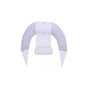 Подушка Верес для годування Comfort Lux Velour stars grey 200х75 (302.04.2) - зменшене зображення 2