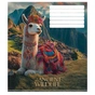Тетрадь Школярик Ancient wildlife 24 листа клетка (024-3547K) - уменьшенное изображение 3