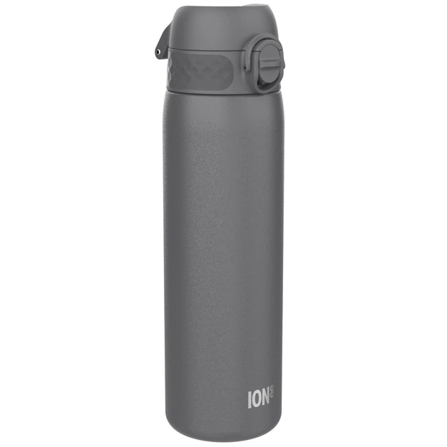 Пляшка для води ION8 OneTouch Stainless Steel 600 мл Grey (I8SS600GRY) - зображення 1