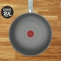 Сковорода Tefal Halo EUCALYPTUS, 26см, алюміній, бакеліт, сірий (G0167702) - зменшене зображення 5