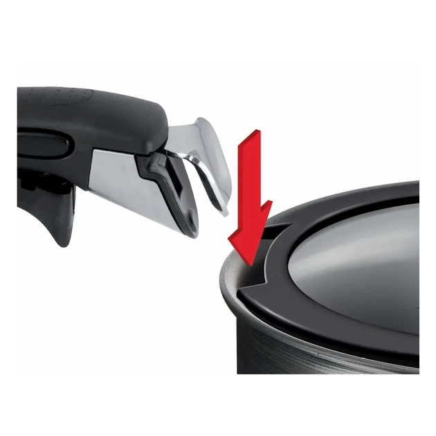 Кришка для посуду Tefal Ingenio, набір 3 шт, скло, пластик, чорний (L9849053) - picture 2