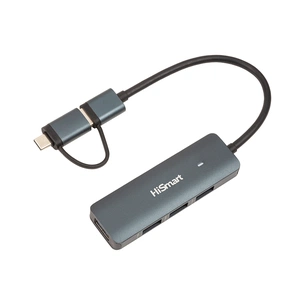 Концентратор HiSmart USB 3.0 to 4xUSB 3.0 (CA913466) зображення 1