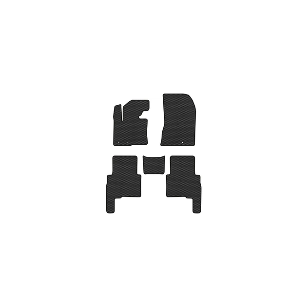 Коврик в салон EVAtech Kia Sorento (XM) (Floor Gas Pedal) 7 seats 2009-20 (KI12991C5LA3RBB) - изображение 1