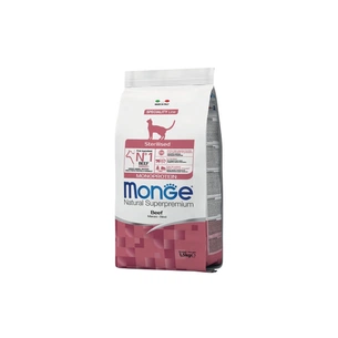Сухий корм для кішок Monge Cat Sterilised з яловичиною 1.5 кг (8009470005524) зображення 1