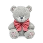 М'яка іграшка Lava Ведмедик Нікі з клітчастим бантом 21,5 см (LA8786H) - зменшене зображення 1