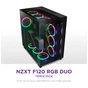 Кулер до корпусу NZXT F120RGB Duo-120mm Dual-sideRGB Fan-Tripl (RF-D12TF-B1) - зменшене зображення 6