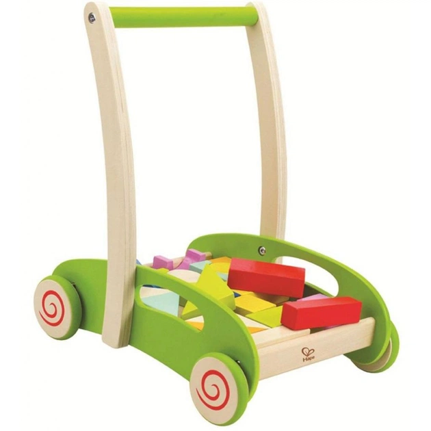 Ходунки Hape Каталка-ходунки з кубиками (E0371) - picture 3