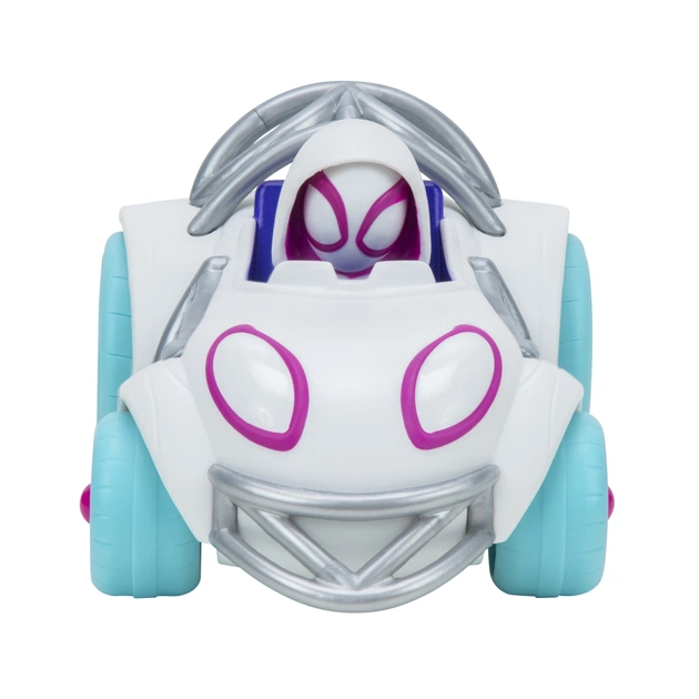 Машина Spidey інерційна Pull Back Vehicle Ghost Spider Привид-павук (SNF0016) - picture 4