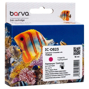 Картридж Barva Epson T0813/T0823 XL (C13T11134A10/C13T11234A10) 460ст, magenta (IC-0823) зображення 1