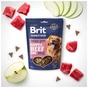 Ласощі для собак Brit Premium Semi-moist Snacks Beef with Apples напіввологі з яловичиною і яблуками 180 г (8595602573929) - зменшене зображення 2