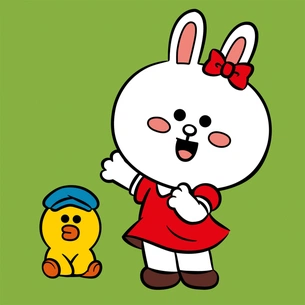 Картина по номерам Santi Лайн Френдс Коні та Саллі 25*25см полотно кольорове (955016) изображение 1