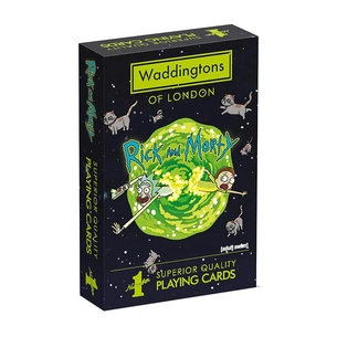 Гральні карти Winning Moves Waddingtons Rick & Morty (WM00039-EN1-12) зображення 1