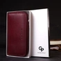 Гаманець Grande Pelle З натуральної шкіри Бордовий (16796) - зменшене зображення 10