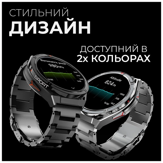 Смарт-годинник HiFuture active black-red (active.black-red) - picture 4