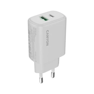 Зарядний пристрій Canyon OnCharge 250 25W 1xPD 1xQC EU White (CNE-CHA250-21) зображення 1