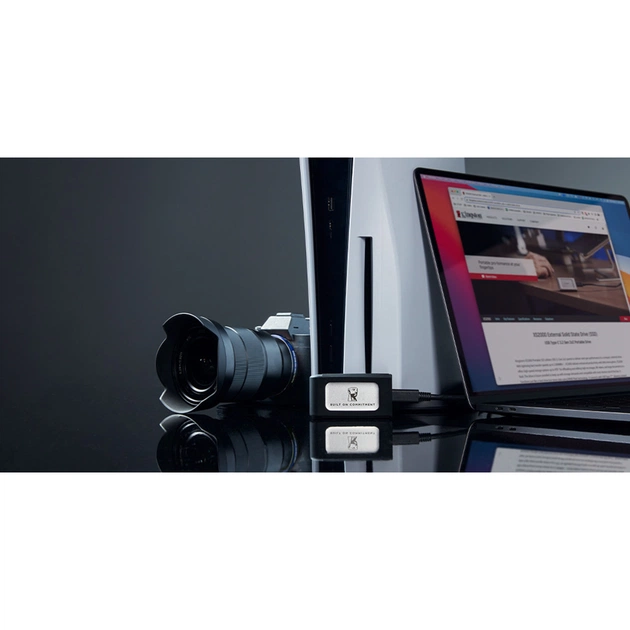 Накопичувач SSD USB Type-C 500GB XS2000 Kingston (SXS2000/500GA) - picture 7