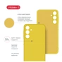 Чохол до мобільного телефона Intaleo Silicone Samsung Galaxy A16 Yellow (1283126600005) - зменшене зображення 5