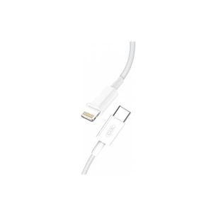 Дата кабель USB 2.0 AM to Lightning 1.0m PD18W NB113 white XO (6920680863846) зображення 1
