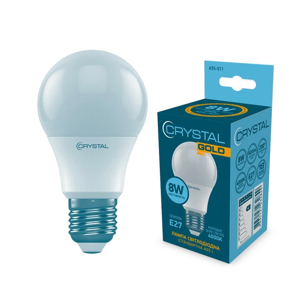 Лампочка Electrum A55 8W PA Е27 4000K (A55-011) - зображення 1