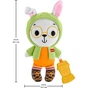 Погремушка Fisher-Price Зайка-обнимашка с прорезывателем (JLB87) - уменьшенное изображение 5