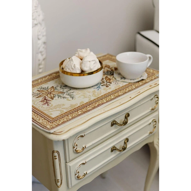 Серветка на стіл Прованс гобеленова Золоте свято 30х50 см (036311) - picture 6