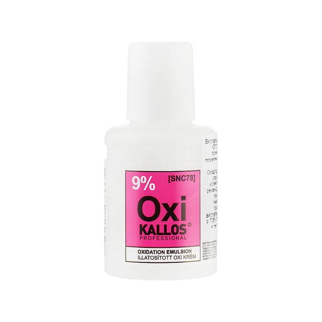 Окислювач для волосся Kallos Cosmetics Oxi Oxidation Emulsion With Parfum 9% 60 мл (5998889516703) - picture 1
