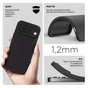 Чохол до мобільного телефона Armorstandart Matte Slim Fit Google Pixel 10 5G Black (ARM87254) - зменшене зображення 3