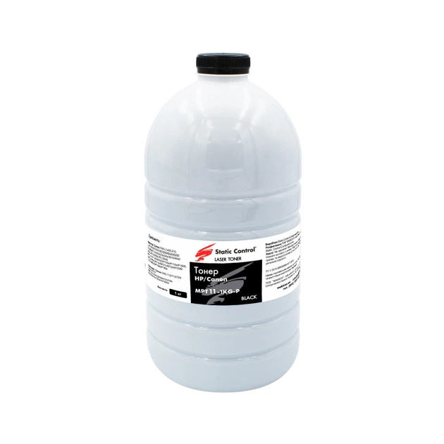 Тонер HP/Canon 1кг фасовка Static Control (MPT11-1KG-P) - зображення 1