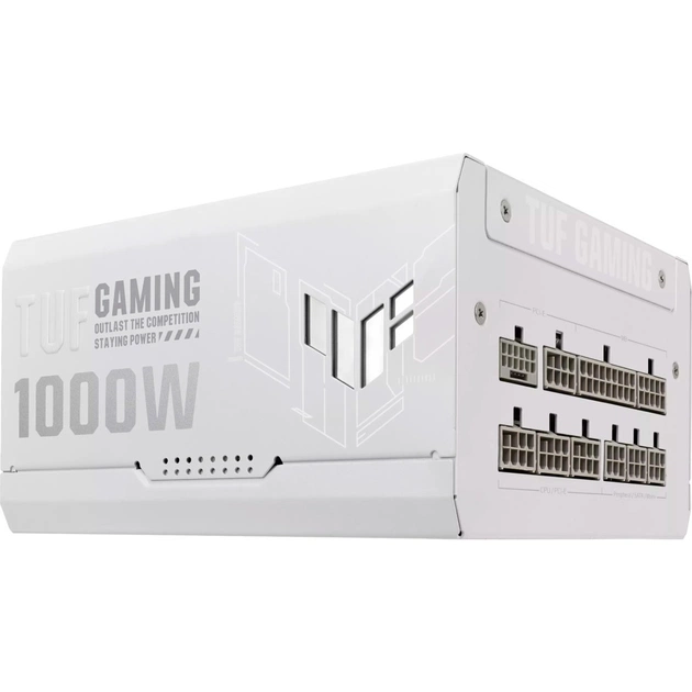 Блок живлення ASUS 1000W TUF-GAMING-1000G-WHITE PCIE5 (90YE00S5-B0NA00) - изображение 10