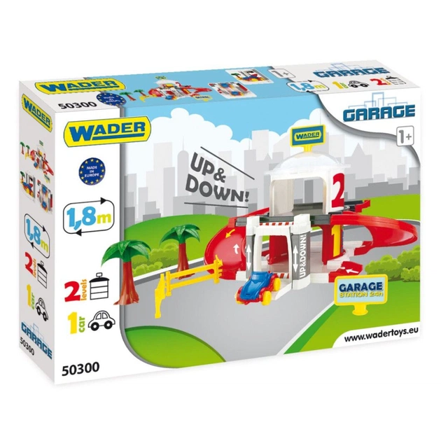 Ігровий набір Wader Гараж з ліфтом - 2 рівні (50300) - picture 1