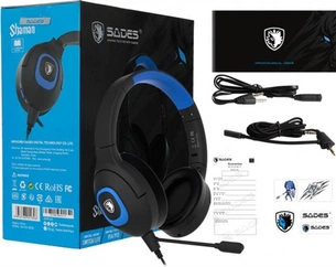 Гарнитура Sades SA-724 Shaman Blue (sa724blj) изображение 1