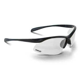 Захисні окуляри Stanley Base Curve, прозорі, полікарбонатні, з м'якими гумовими накладками на дужках (SY150-1D) зображення 1