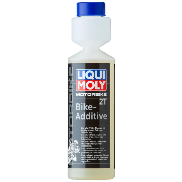 Присадка автомобильная Liqui Moly MOTORBIKE 2T BIKE-ADDITIVE 0,25л (1582) - изображение 1