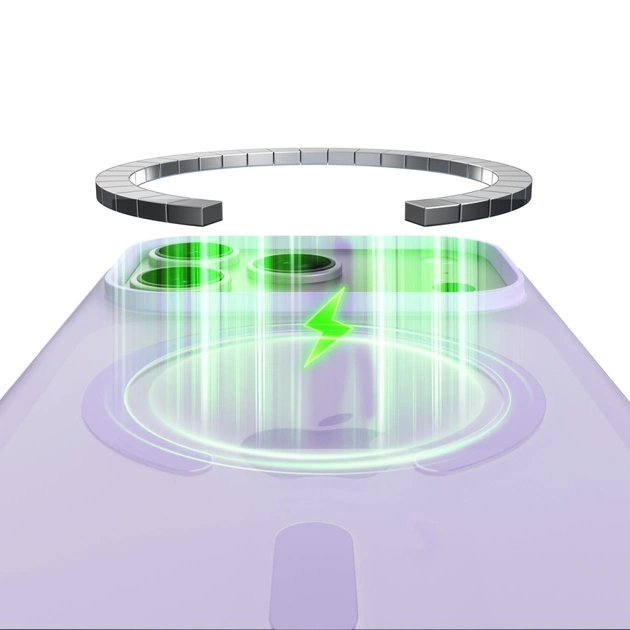 Чохол до мобільного телефона Belkin Magnetic Protective Grip iPhone 17 Pro Lavender (MSA035HQLV) - picture 9