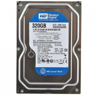 Жорсткий диск 3.5"  320Gb WD (# WD3200AAKS #) зображення 1