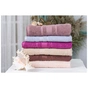 Рушник MirSon набір банний 5025 SoftNes Delicacy 70x140 см 6 шт (2200003181128) - зменшене зображення 1