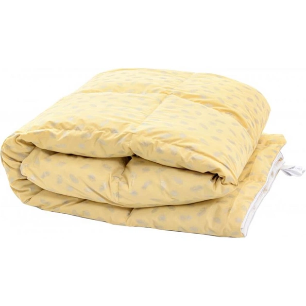 Ковдра MirSon пухова №1836 Bio-Beige 90% пух демі 172x205 см (2200003013405) - изображение 1
