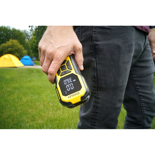 Автомобільний компресор Stanley 2in1, 10 Бар, 14,2 л/хв., powerbank 6000 mAh (SXIF0101) - picture 4