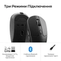 Мишка Keychron M3 Wireless/Bluetooth/USB Black (M3-A23) - зменшене зображення 8