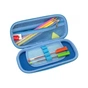 Пенал Cool For School 1 відділення з органайзером синій (QT-5772-Blue) - зменшене зображення 2