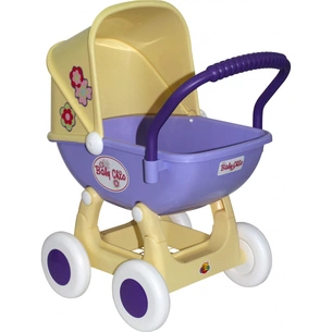 Коляска для ляльок Polesie Arina 4-х колісна в пакеті Бежево-рожева (48202-1) зображення 1