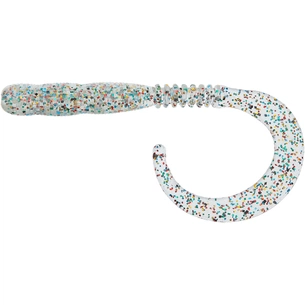 Силікон рибальський Reins Curly Curly 4" 152 Super Glow All Stars (15 шт/уп.) (1552.07.99) зображення 1