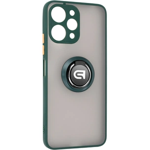 Чохол до мобільного телефона Armorstandart Frosted Matte Ring Xiaomi Redmi 12 4G Dark Green (ARM68903) зображення 1