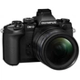 Цифровий фотоапарат Olympus E-M1 mark II 12-40 mm Kit black (V207061BE000) - зменшене зображення 3